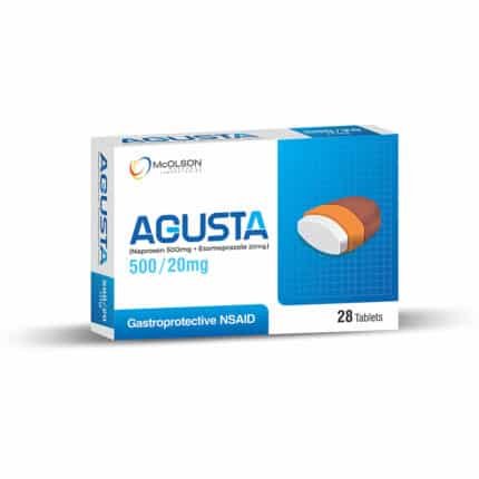 AGUSTA 500/20MG TABLET