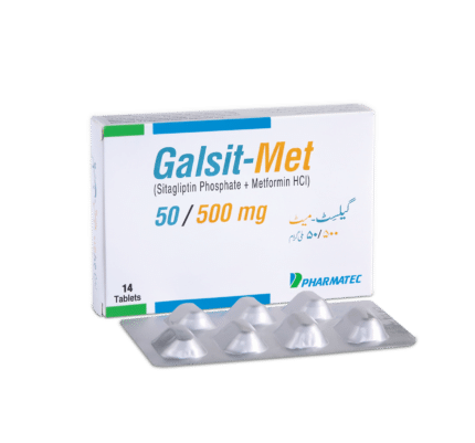 Galsit Met 50/500mg Tablet
