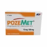 Pozemet 15/500mg Tablet