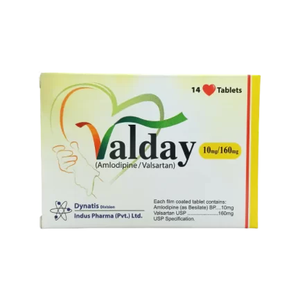 Valday 10/160mg Tablet