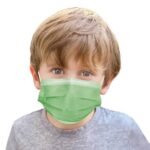 Face Mask Kids Green 50s