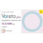 Voreta Plus 12.5/500mg Tablet