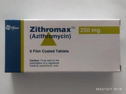 ZITHROMAX 250MG TABLET