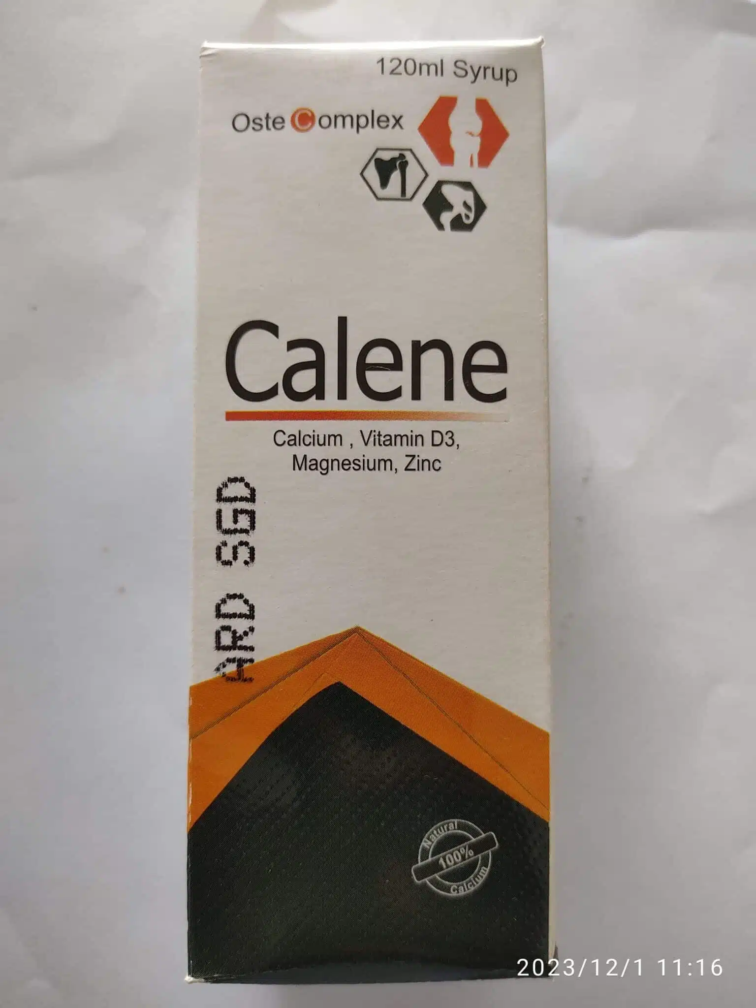 CALENE SYRUP 120ML - Image 1