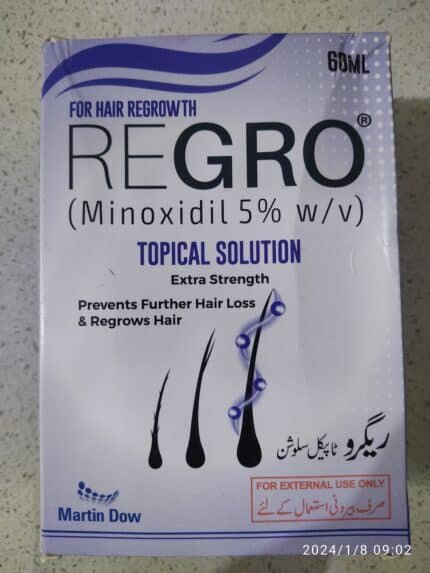 Regro 5% Solution  60Ml
