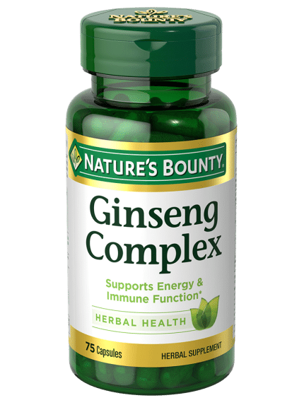 Nature's Bounty Ginseng Complex