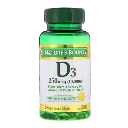 Nature's Bounty D3-250mcg