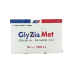 GLYZIAMET 50/1000MG TABLET
