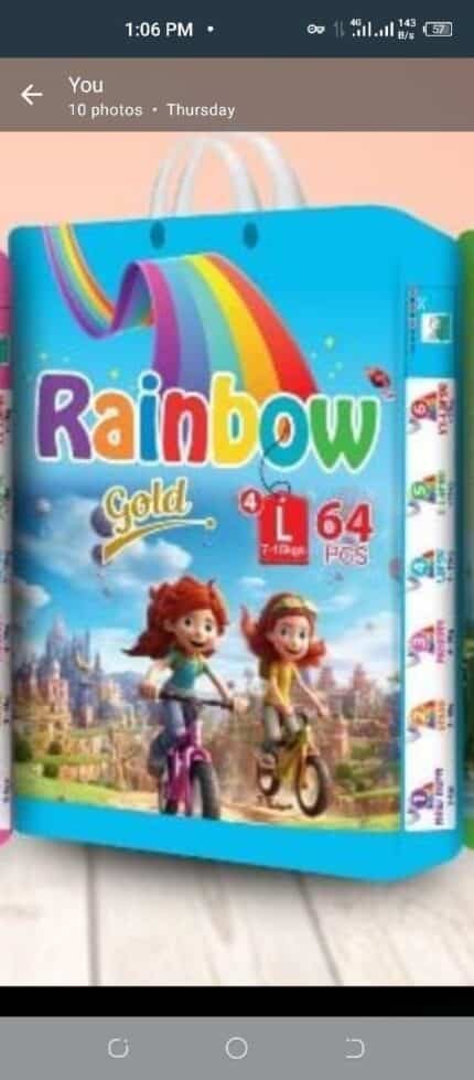 RAINBOW MEGA LARGE SIZE 4