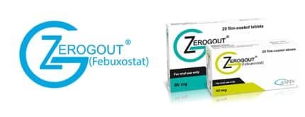 Zerogout 80mg Tablet