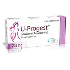 U-Progest 200mg Capsule - Image 1