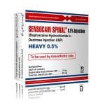 SENSOCAIN SPINAL INJECTION 0.75%
