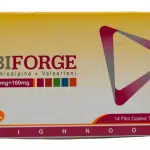 BIFORGE 10/160 TABLETS 30S