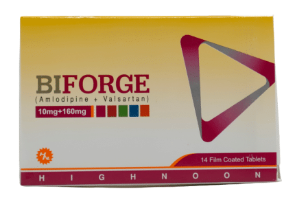 BIFORGE 10/160 TABLETS 30S