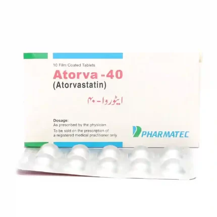 ATORVA 40MG TABLETS 20S