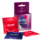DUREX PLEASURE PACK CONDOM 3S