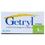 GETRYL 1MG TABLET 20
