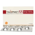 TAGIP MET XR 100/1000MG TABLET 20S