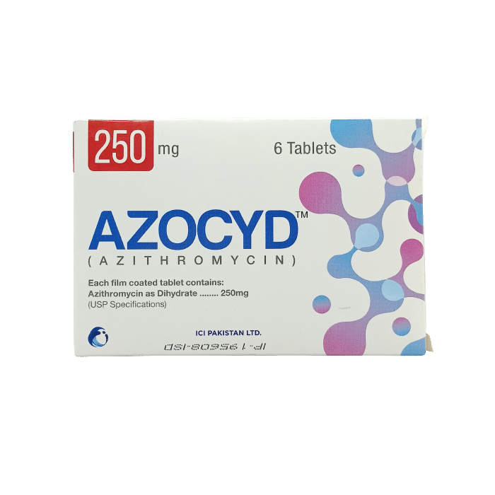 Azocyd_250mg_tab.png AZOCYD 250MG TABLETS - Image 1