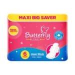 BUTTERFLY LONG MAXI THICK 6 PADS