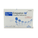 EMPATOR M 5MG /500MG TABLETS