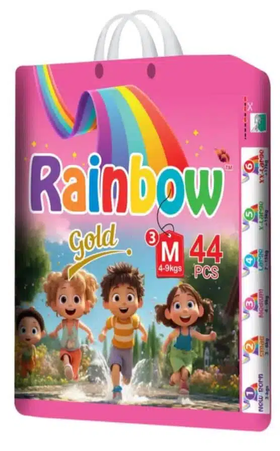RAINBOW DIAPERS 3 NO MEDIUM 36 - Image 1