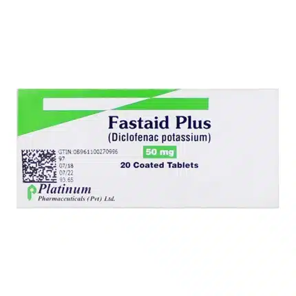 FASTAID PLUS 50MG TABLETS