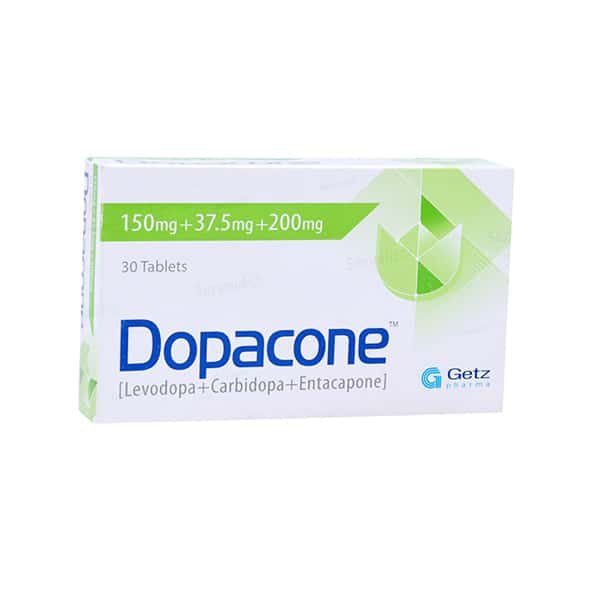 21928.jpg DOPACONE 150/37.5/200 MG TABLETS - Image 1