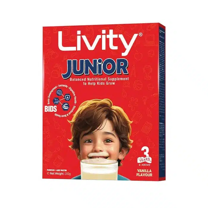 LIVITY JUNIOR VANILLA 2OOG - Image 1