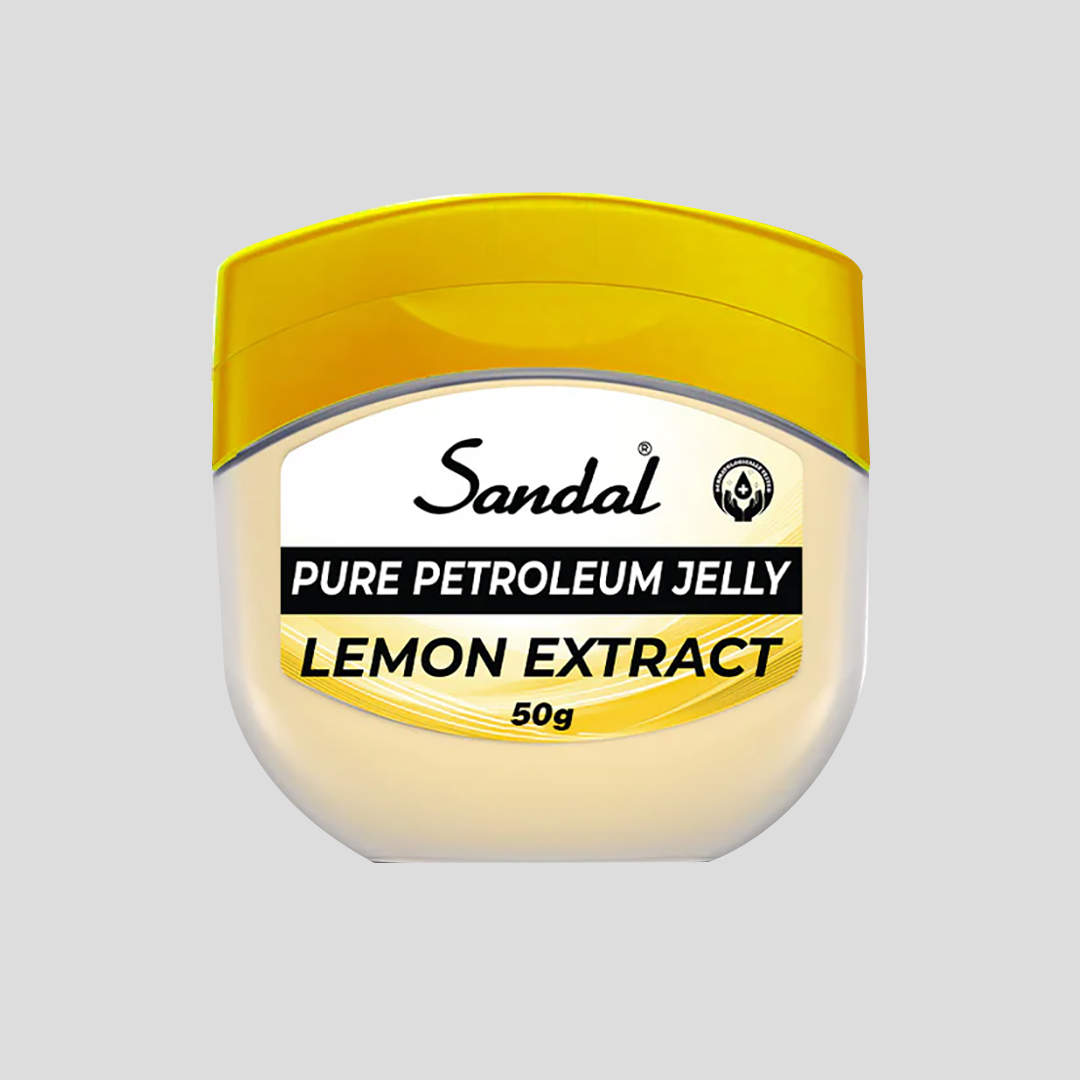 SandalPurePetroleumJellyLemonExtract.png SANDAL PETROLIUM 100 GM - Image 1