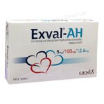 EXVAL AH 5/160/12.5 MG TABLET