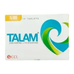 TALAM 5/80 MG TABLET 14S