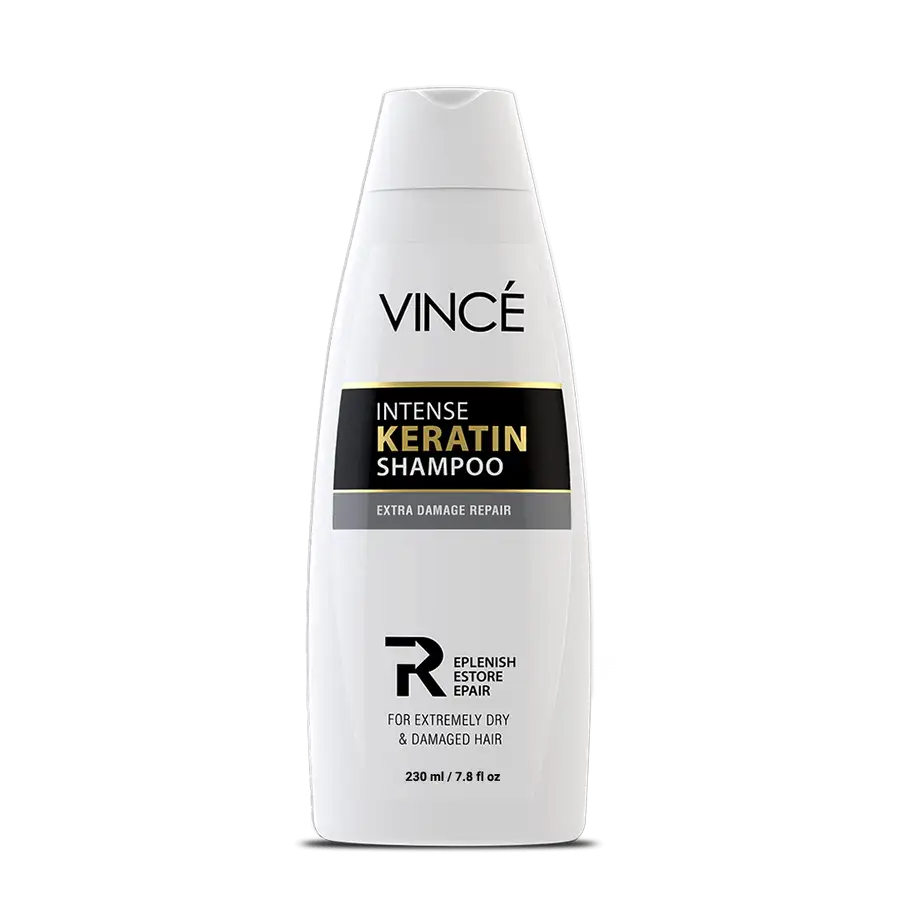 intense_keratin_shampoo.png VINCE INTENSE KERATIN SHAMPOO 230ML - Image 1