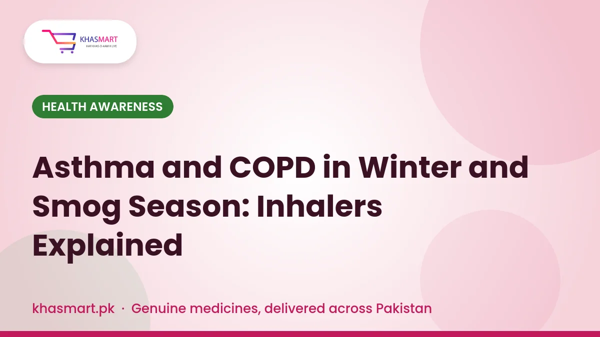 Asthma and COPD in Winter and Smog Season: Inhalers Explained 1 Asthma and COPD care in winter and smog season