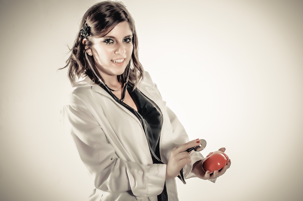 Woman doctor for PCOS consultation