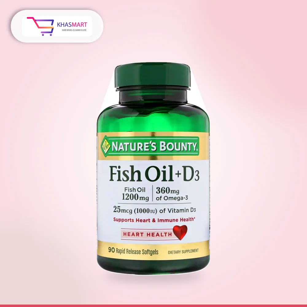 Nature’s Bounty Fish Oil 1200mg+D3