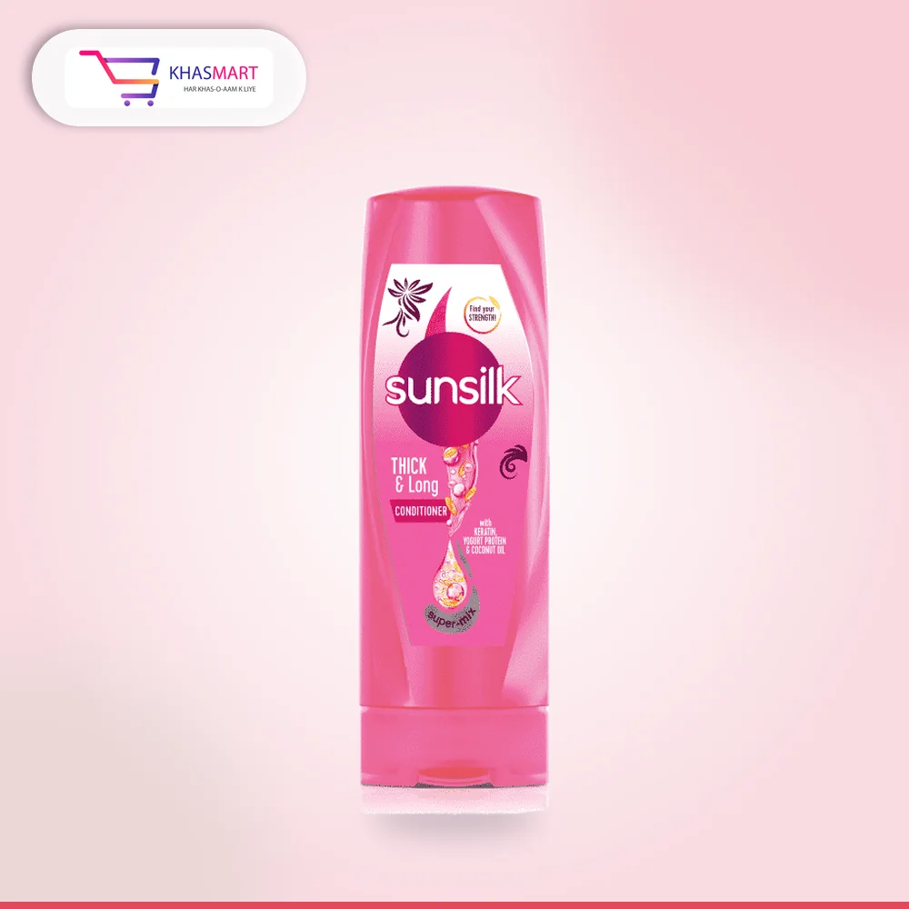 SUNSILK CONDITIONER 180ML PINK