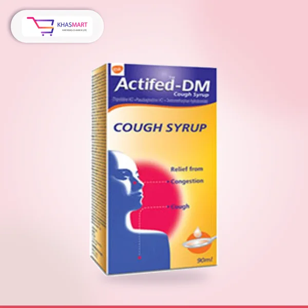 Actifed Dm Cough Syrup 90Ml