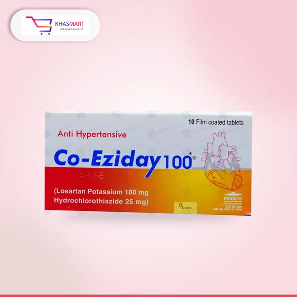 Co-Eziday 100mg/25mg tablet