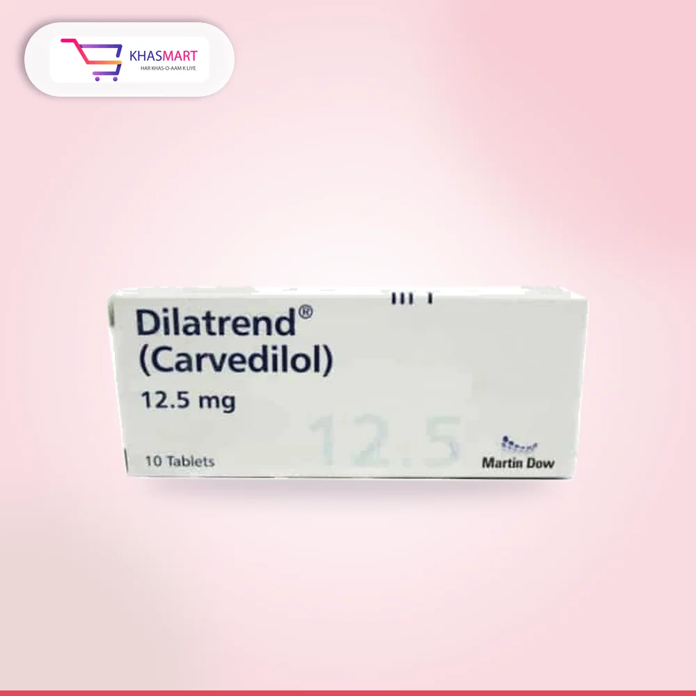 Dilatrend 12.5mg Tablet