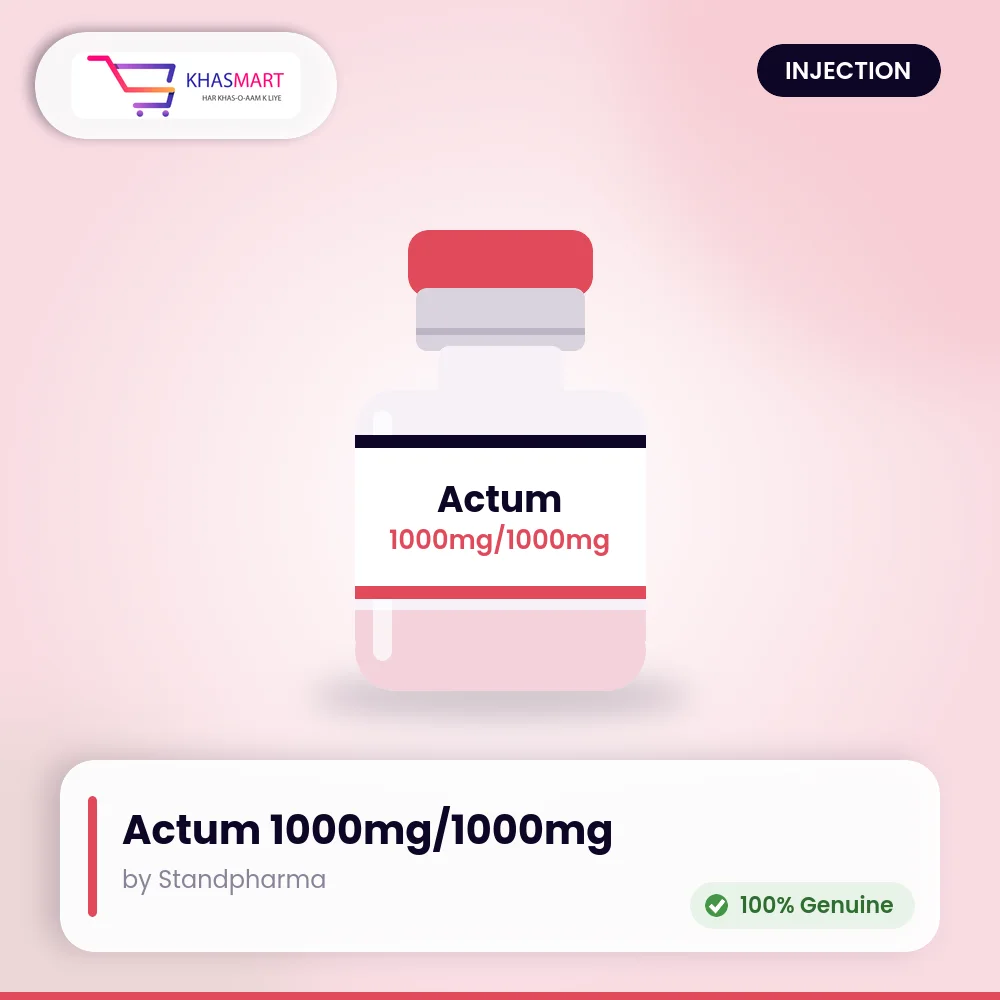 Actum 1000mg / 1000mg injection