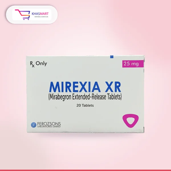 MIREXIA XR 25MG TABLETS