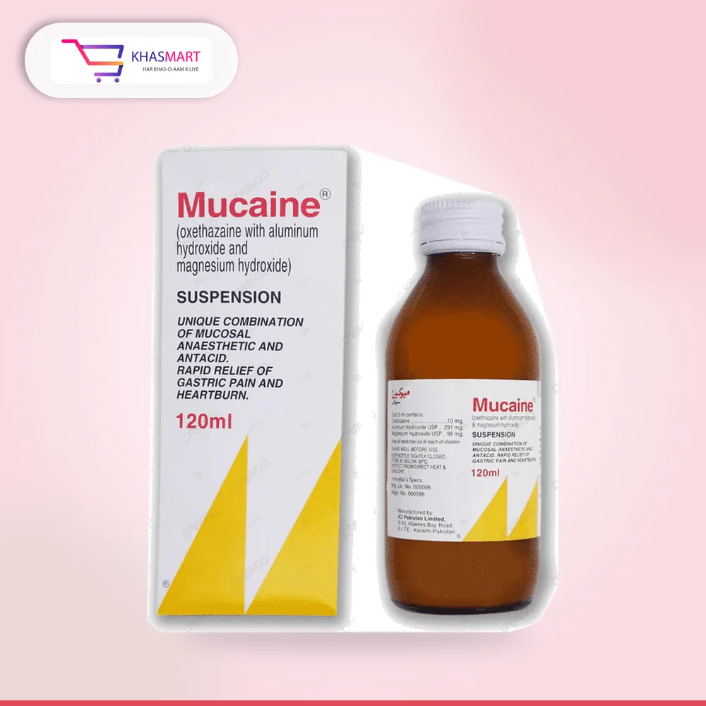 MUCAINE SYRUP 120ML