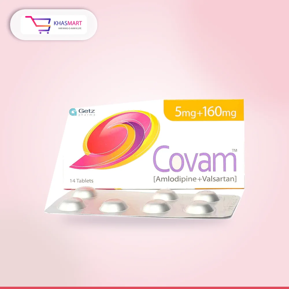 Covam 5Mg/160Mg Tablets