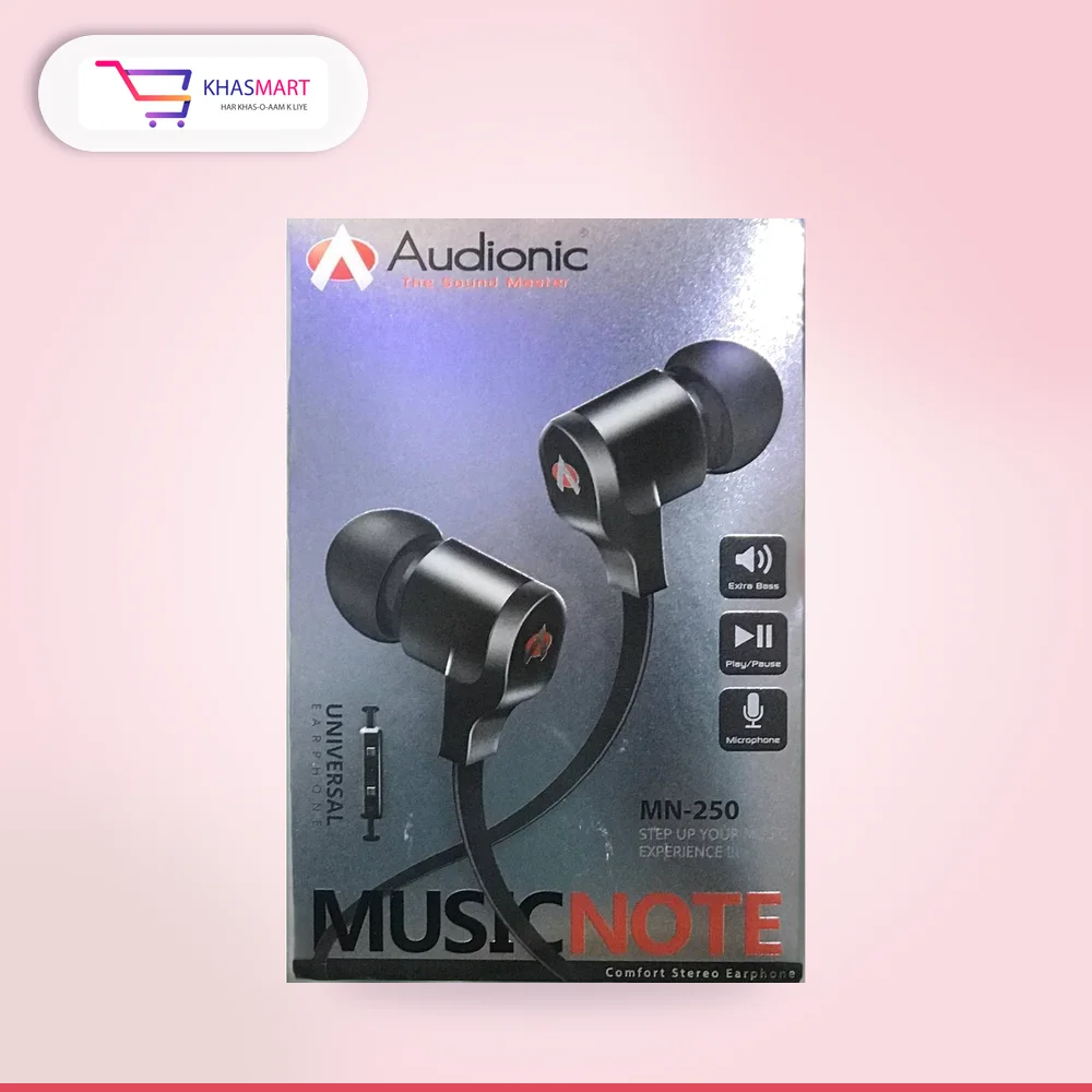 AUDIONIC MUSIC NOTE EARPHONE