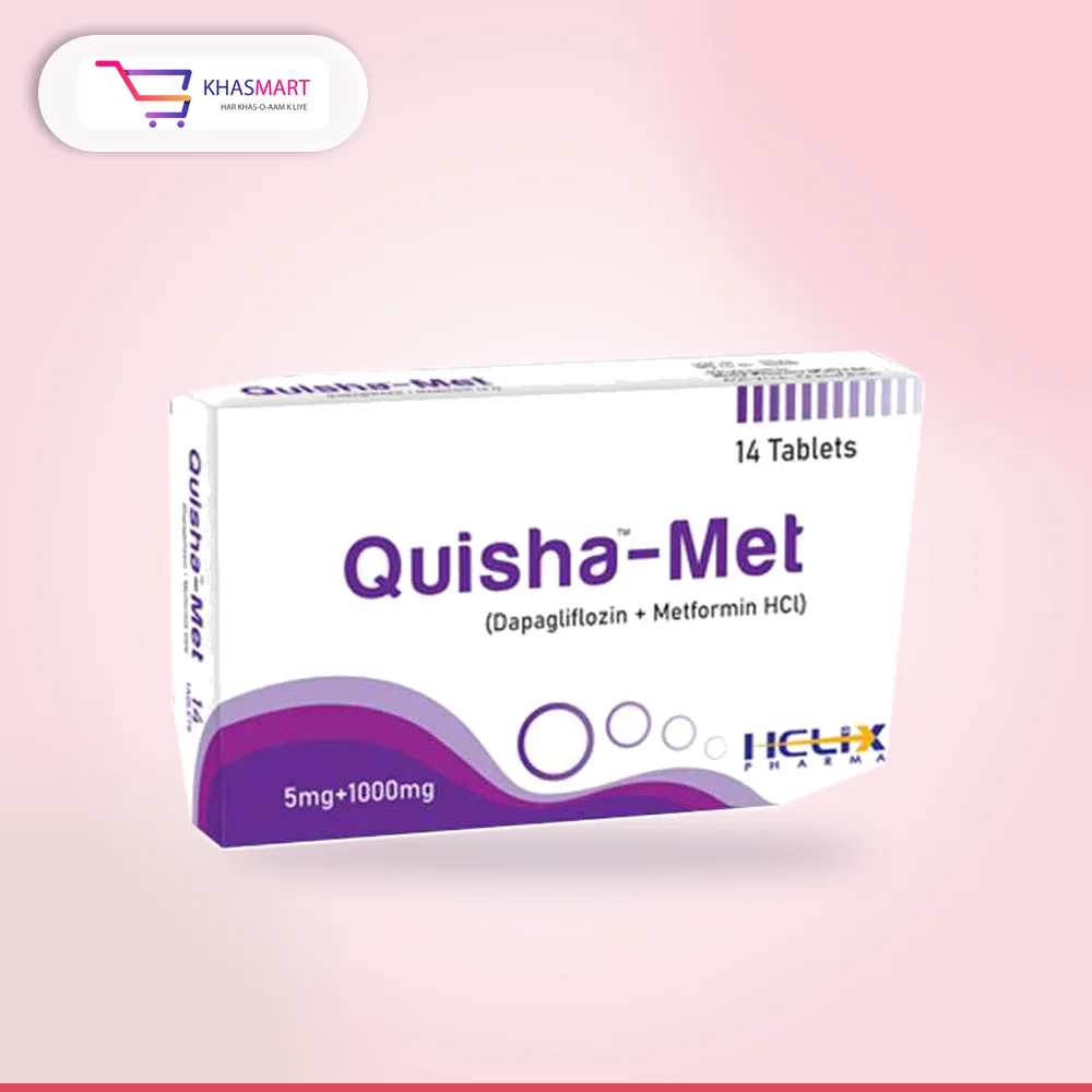 Quisha Met 5/1000mg Tablet