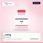 Cefi 1 gm injection