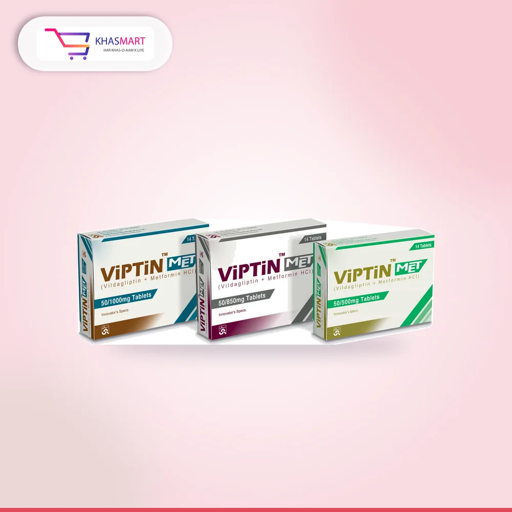 VIPTINMET 50/1000MG TABLET