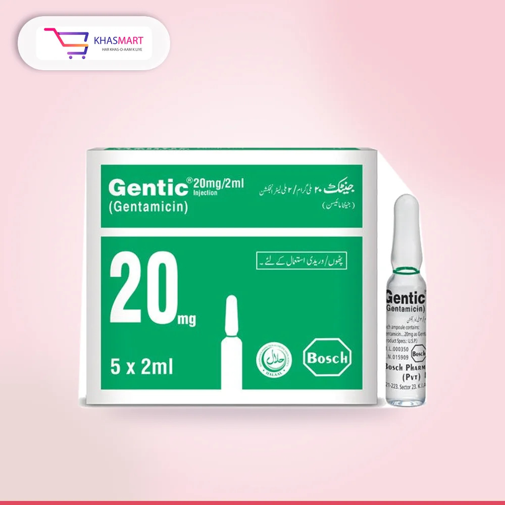 Gentic 20 mg injection iv/im