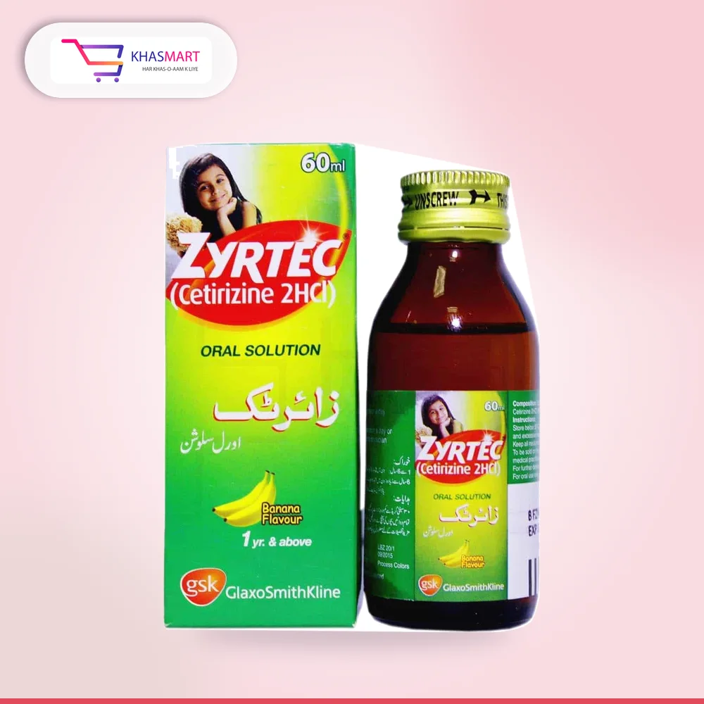 Zyrtec Solution 60Ml